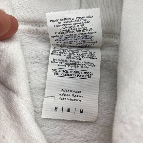 Victoria British Columbia Canada Hoodie Sweater Men Medium M White Activewear - Picture 7 of 10